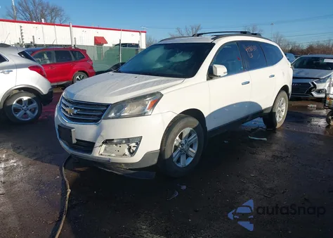 2013 Chevrolet Traverse 1Lt из США, поврежденный, VIN 1GNKVGKD3DJ207671